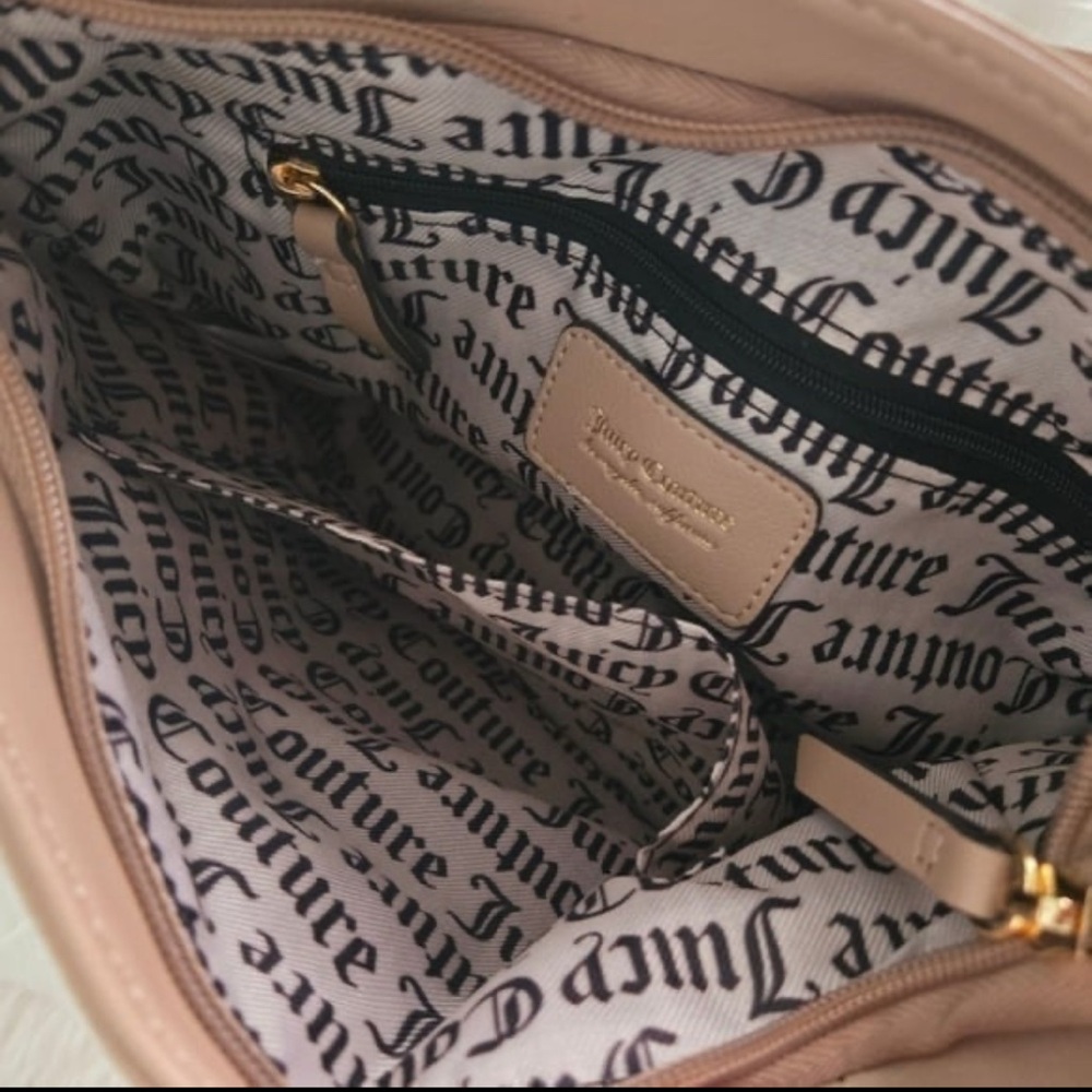 Juicy couture love never dies mini tote xbody cafe/juicy pink bag - Picture 5 of 5